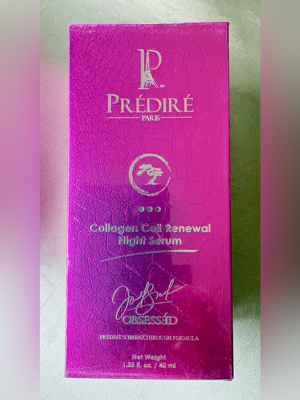 Prédiré Paris Collagen Cell Renewal Night Serum — Pink